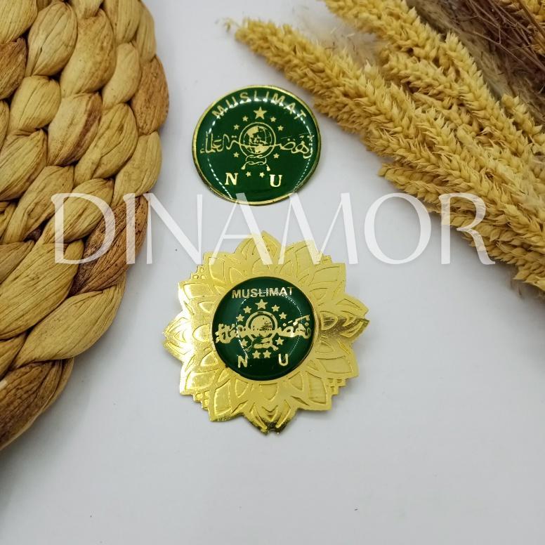 Bros Pin Muslimat NU KUNING