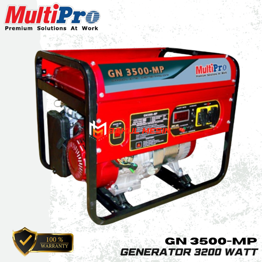 Multipro GN3500 Mesin Genset Bensin gasoline Multipro GN 3500-MP