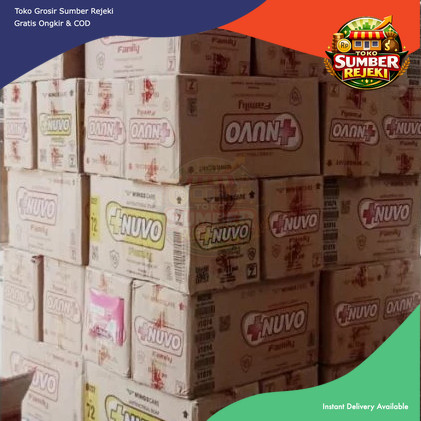 1 DUS/KARTON Nuvo Sabun Mandi Batang Isi 72pcs Nisadkc / Sabun Nuvo Batang 72 Gram