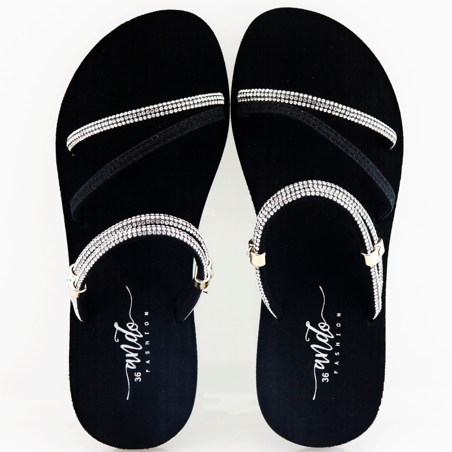 SANRIRINTOJAYASHOP NEW Ando Berliana Perak  - Sandal Strapp Wanita Ando Surabaya