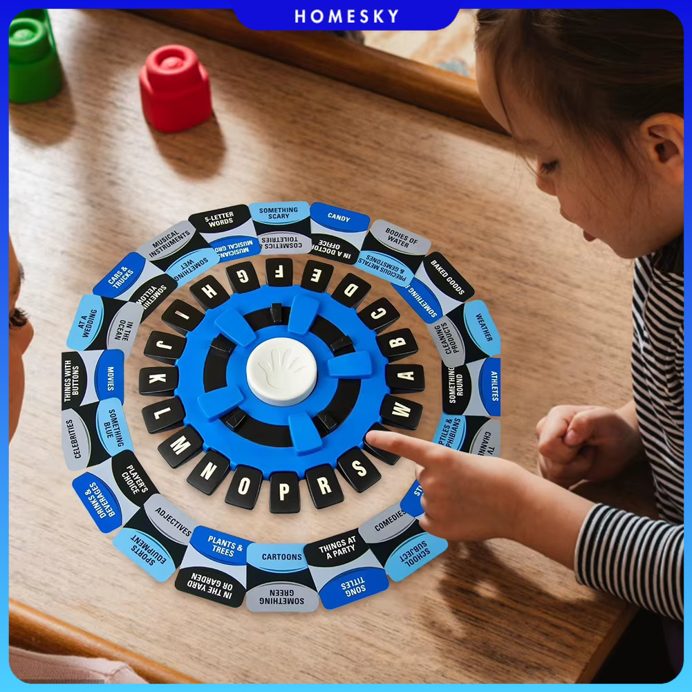 FunSpell Mainan Puzzle Fast Rhythm Word Game Party Board Toy - BMP2