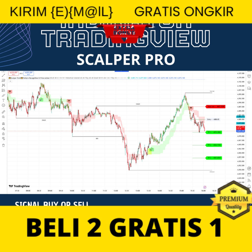 Indikator Tradingview Scalper PRO Best Scalping