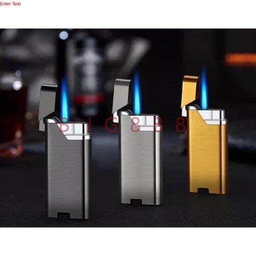 ZC-2002 Korek Api bara korek Gas logam Polos korek api unik(BISA COD)