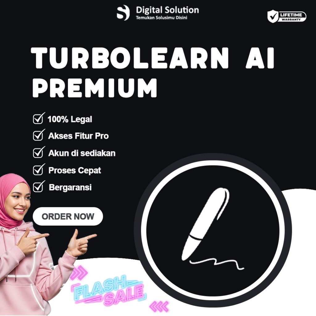 TurboLearn Ai Premium 1 Bulan Unlimited