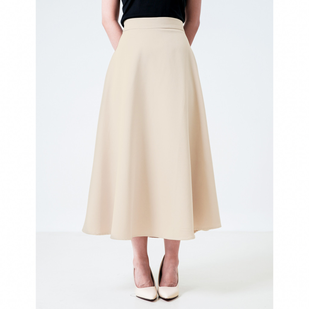 NEW SEVERLI FUJI MAXI SKIRT ROK KERJA KULIAH WANITA ROK WANITA KOREAN STYLE FORMAL CASUAL