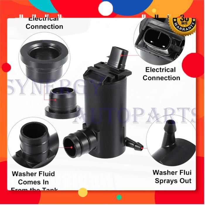 Motor Wiper Washer Pump Hyundai Accent Timor Trajet - 0973