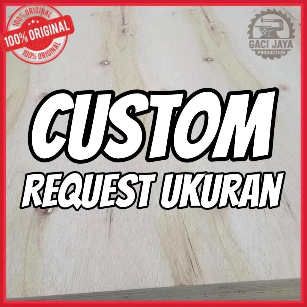 Triplek Multiplek Polywood Tebal 4MM dan 5MM Request Ukuran Costum besar | Gaci jaya