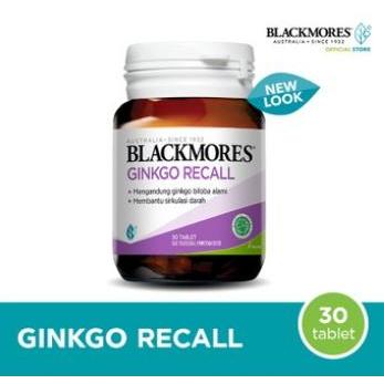 BLACKMORES GINKO RECALL