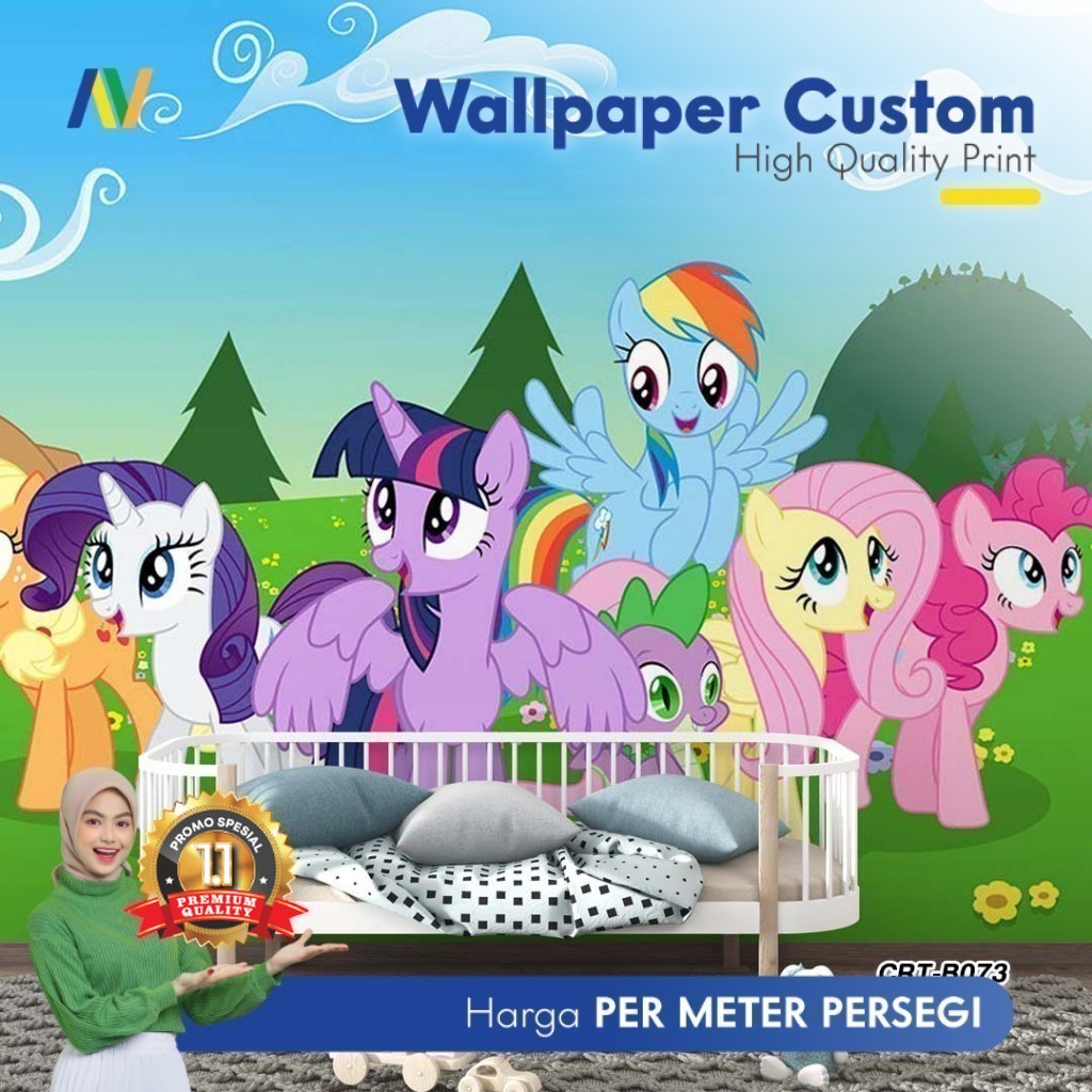 Wallpaper Dinding Custom | Wallpaper Dinding Kamar Anak | Wallpaper Dinding Motif Anak 7 | Wallpaper