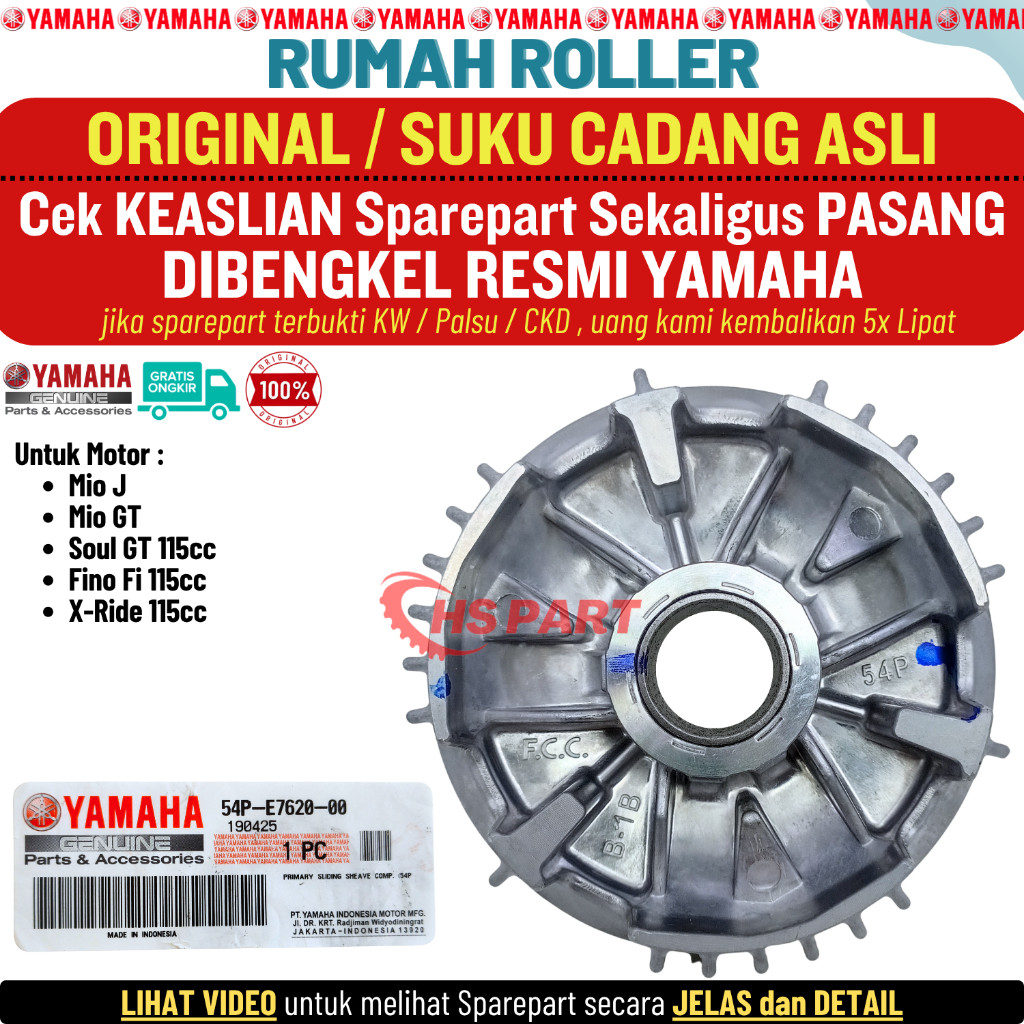 Rumah Roller Mio J Mio Soul GT 115 Mio GT Original Fino Fi 115 X Ride 115 , Rumah Roller Mio J Origi