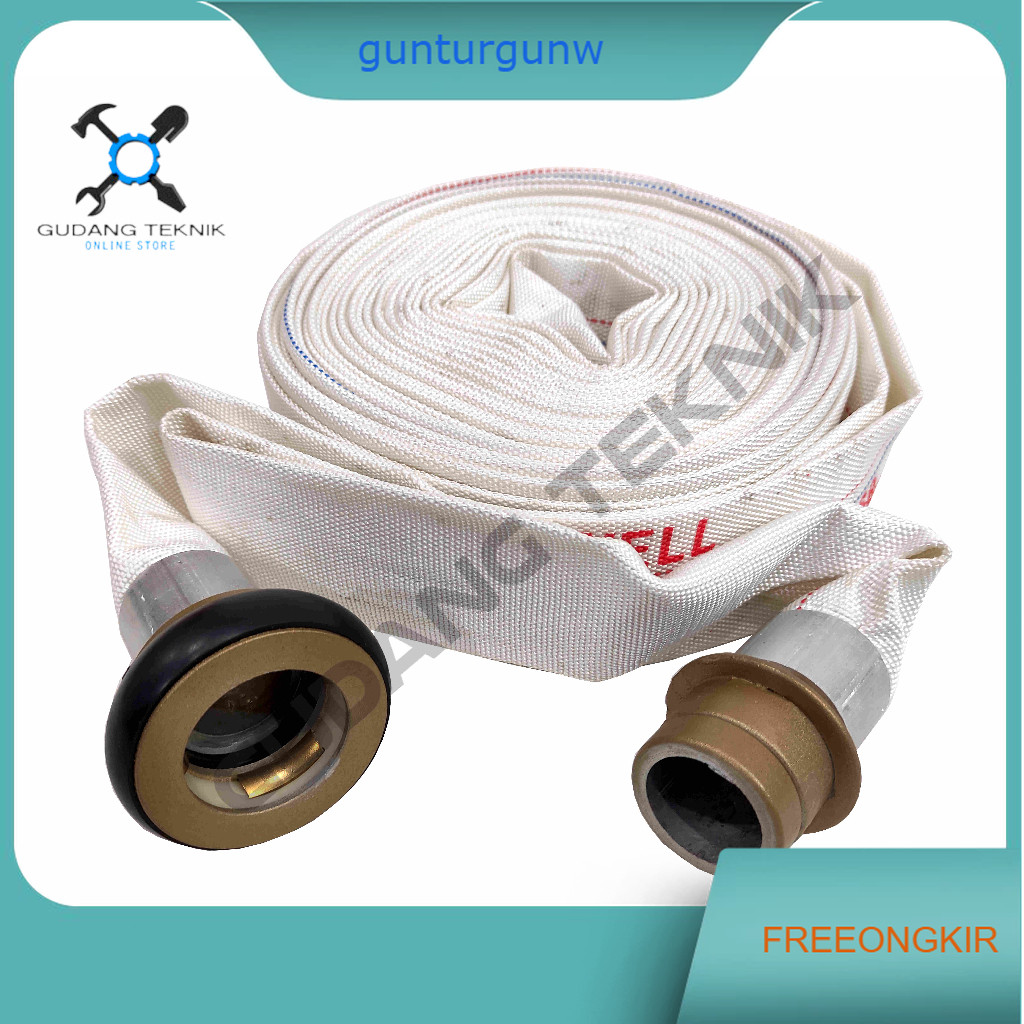 (SELANG 1 ROLL) Selang Floating Pump 1.5" 20M DRAGON EIKO MOSWELL / Selang Pompa Air Ampung 20 Meter