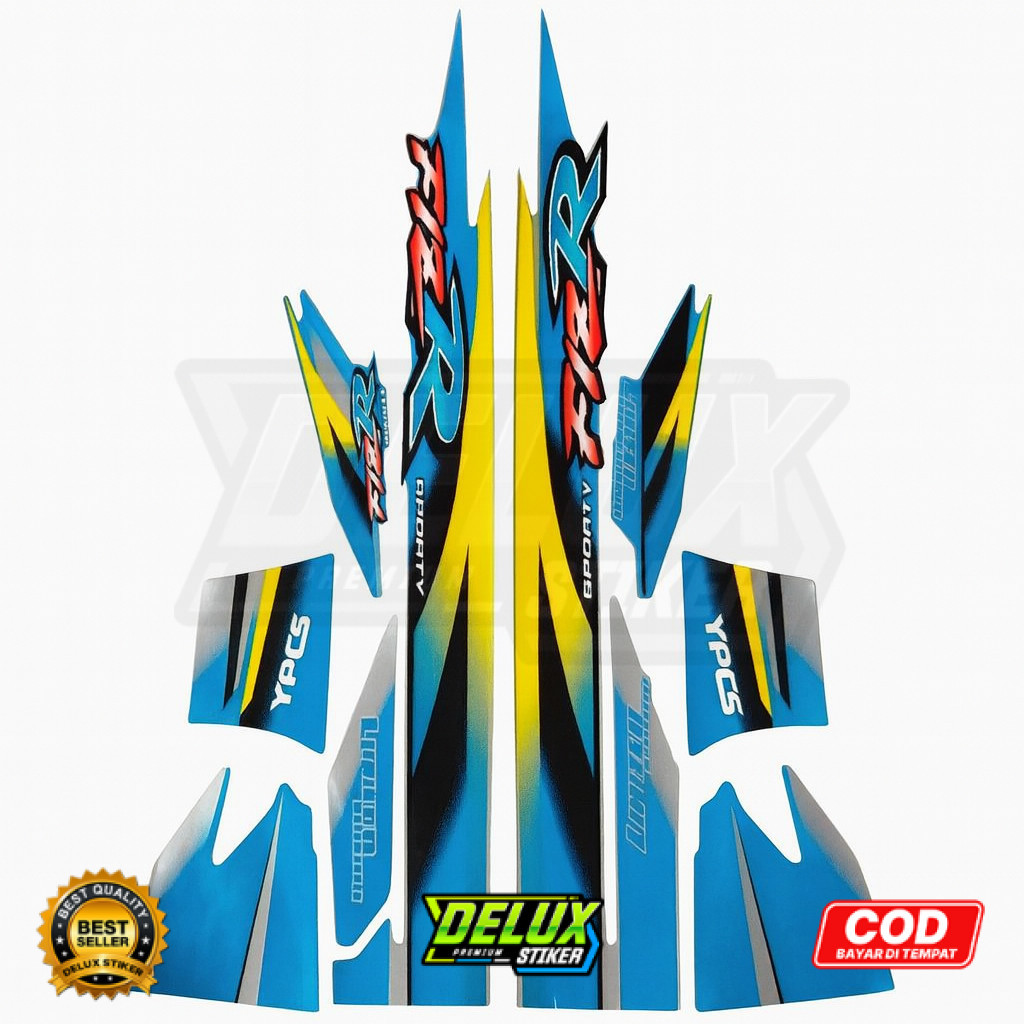 STIKER STRIPING LIS YAMAHA F1ZR FIZR LIMITED EDITION  1999