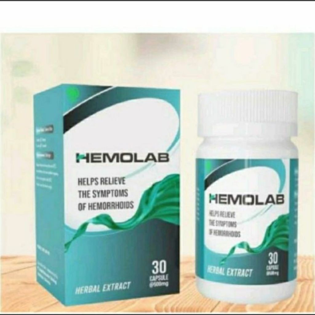ORIGINAL Bisa Cod - HEMOLAB Obat Hemolab Atasi Wasir Ambeien Secara Tuntas Dan Alami
