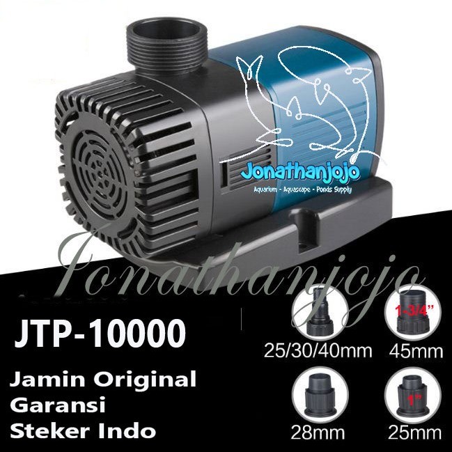 SUNSUN JTP PRO 10000 Liter/Jam SNI  Original Pompa Low watt aquarium kolam ikan koi Frequency Pump H