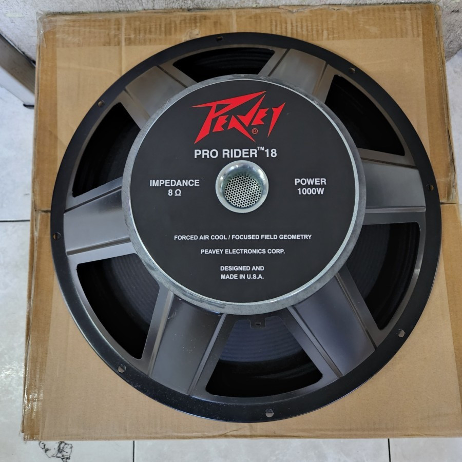 Speaker komponen peavey pro rider 18inch 1000WATT