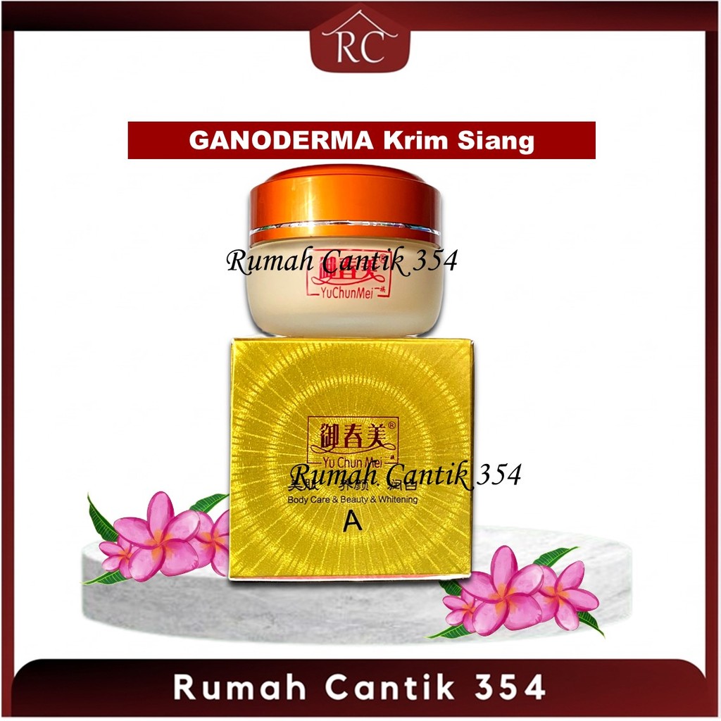 Rumah Cantik Cordyceps Gold Ginseng Ganoderma Day Cream / Krim Pagi / Krim A Rumah Cantik 354  Gold 