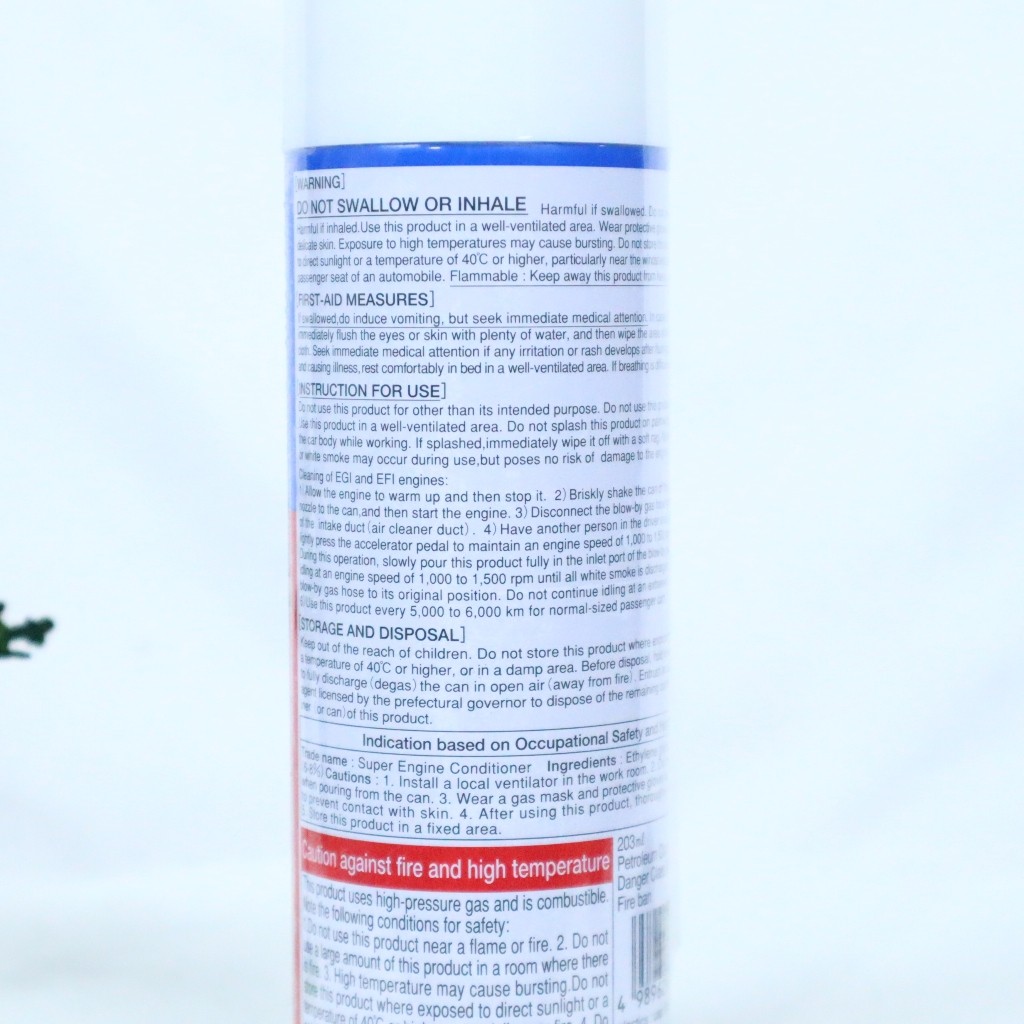 READY DCS Engine Conditioner Foam 203ml Throttle Injection Cleaner Cairan Tune Up Busa Pembersih Rua