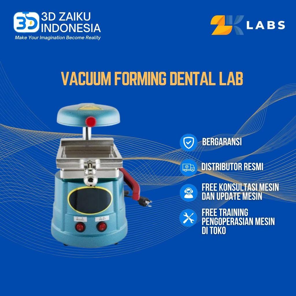 ZKLabs Vacuum Forming Dental Lab Retainer Alat Vakum Former Gigi