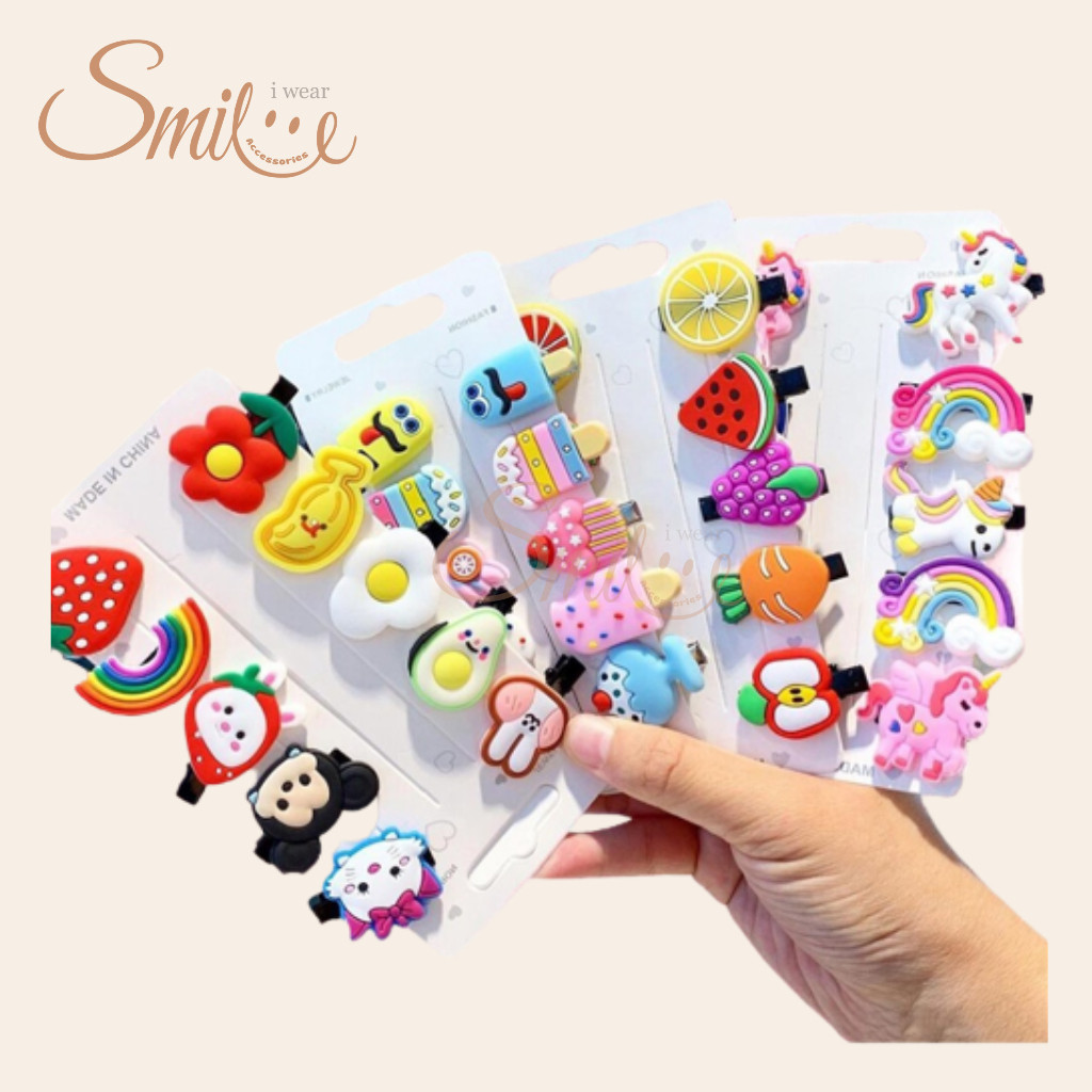 10 PCS JEPIT RAMBUT ANAK KOREA / JEPIT HAIRPIN ANAK KOREA /JEPIT RAMBUT MURAH | C10