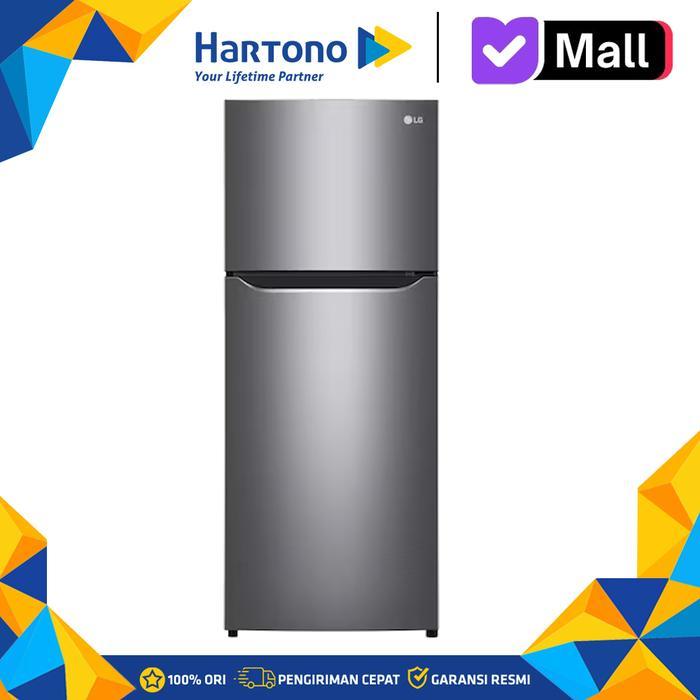 LG Kulkas Kecil 2 Pintu Small 2 Door Refrigerator GNB202SQIR