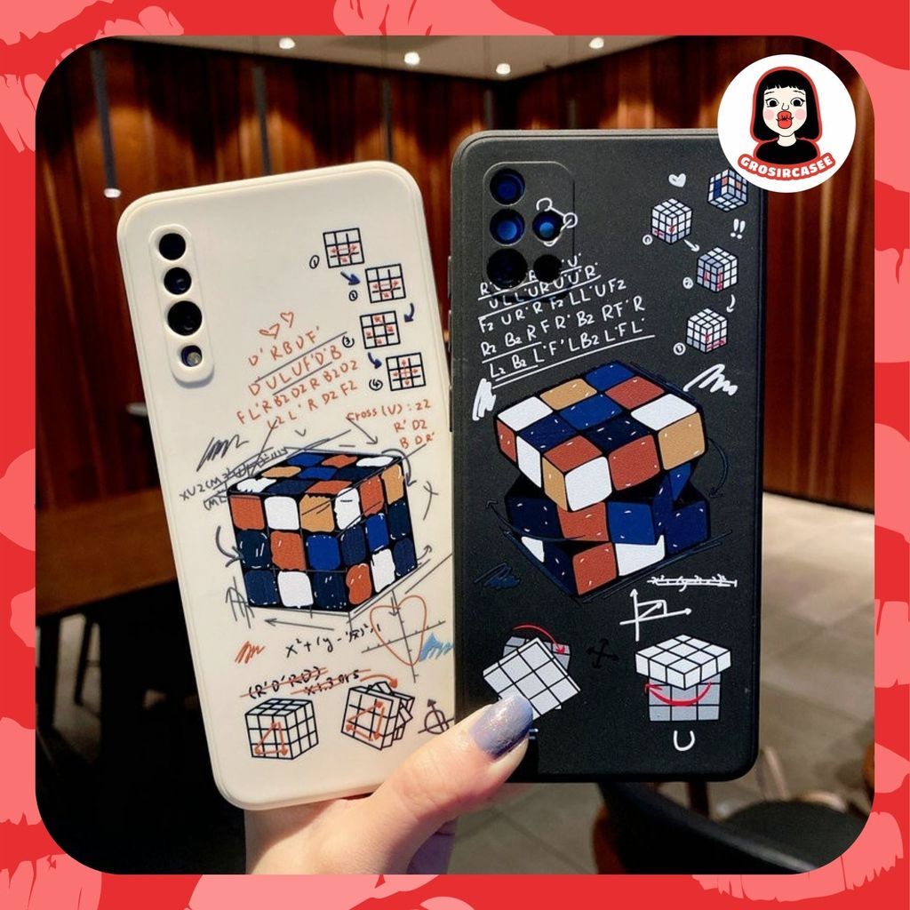 Rubik's cube PRINTING LENS PROTECTOR  case mi 11 lite redmi a3 10 4a 4x 5 plus 5a 6 6a 7 8 8a pro 9 