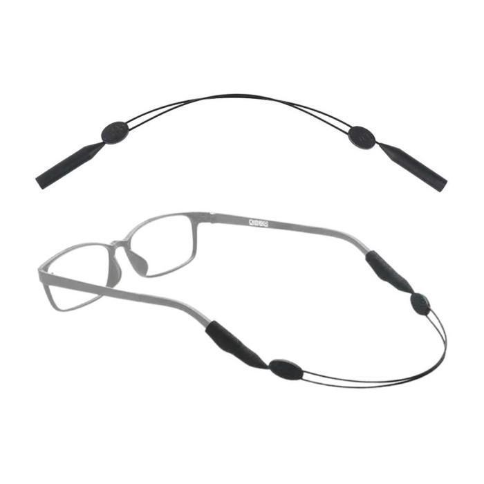CS Strap Kacamata Olahraga Silikon Safety Sport Holder SYP332 - OTJUBK_Hitam