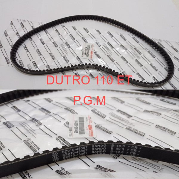 (pudel01) FAN BELT VAN BELT V BELT RIB BELT TALI KIPAS OEM DUTRO 110ET 130HT 130HD XPOWER