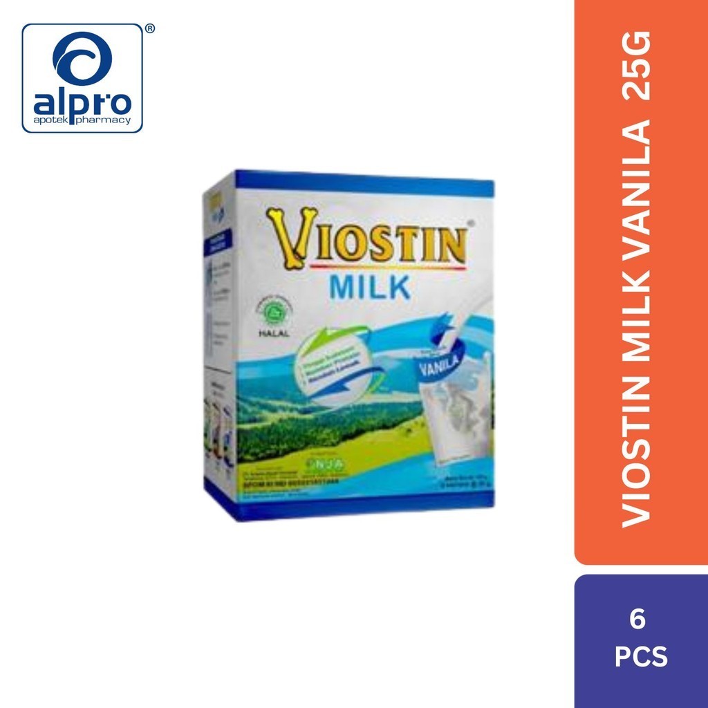 Viostin Milk Vanila 6Sach@25G