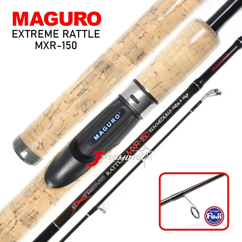 Joran MAGURO Extreme Rattle | 150 s/d 180 | Kolam | Galatama | Spinning . JF