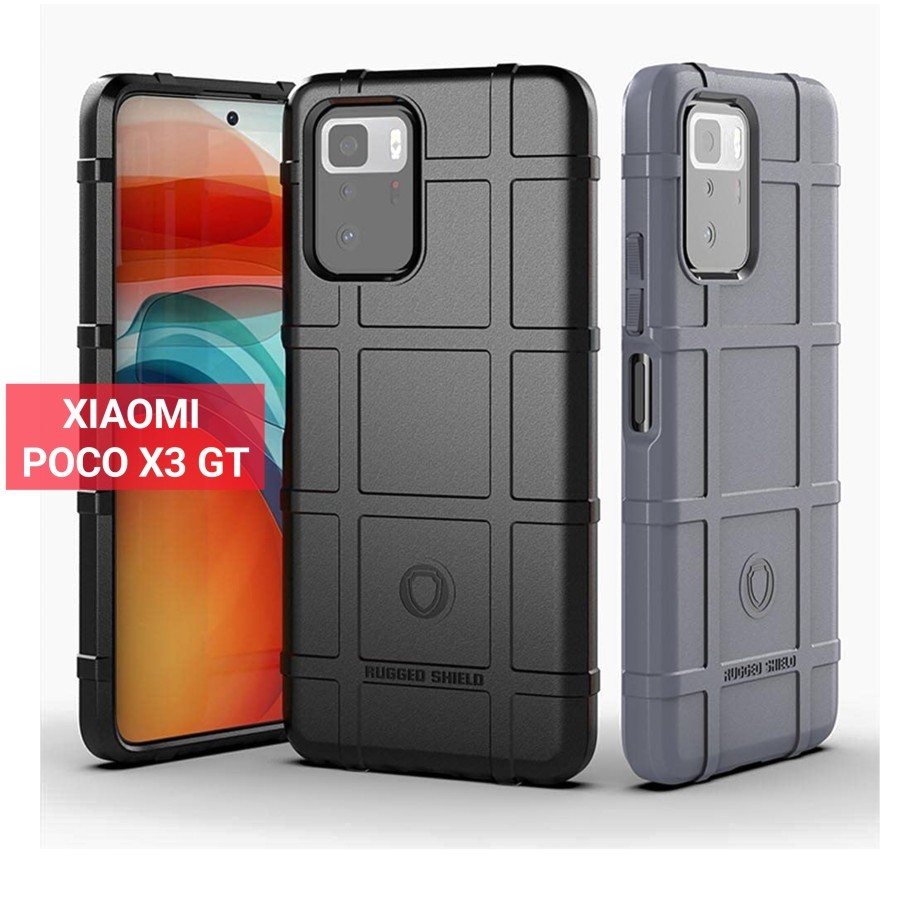 CASE XIAOMI POCO X3 GT RUGGED SHIELD SLIM ARMOR CARBON FIBER CASE