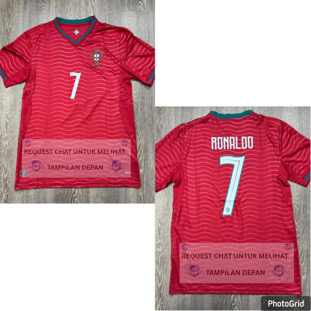JERSEY BAJU BOLA PORTUGAL HOME WORLD CUP 2026 NEW + NAMESET