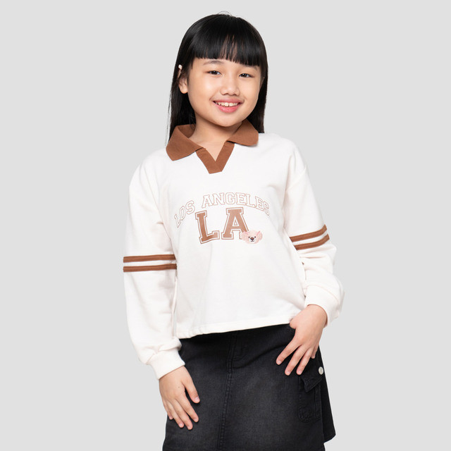 Little M Kerah La Sweater Anak Perempuan 123525641