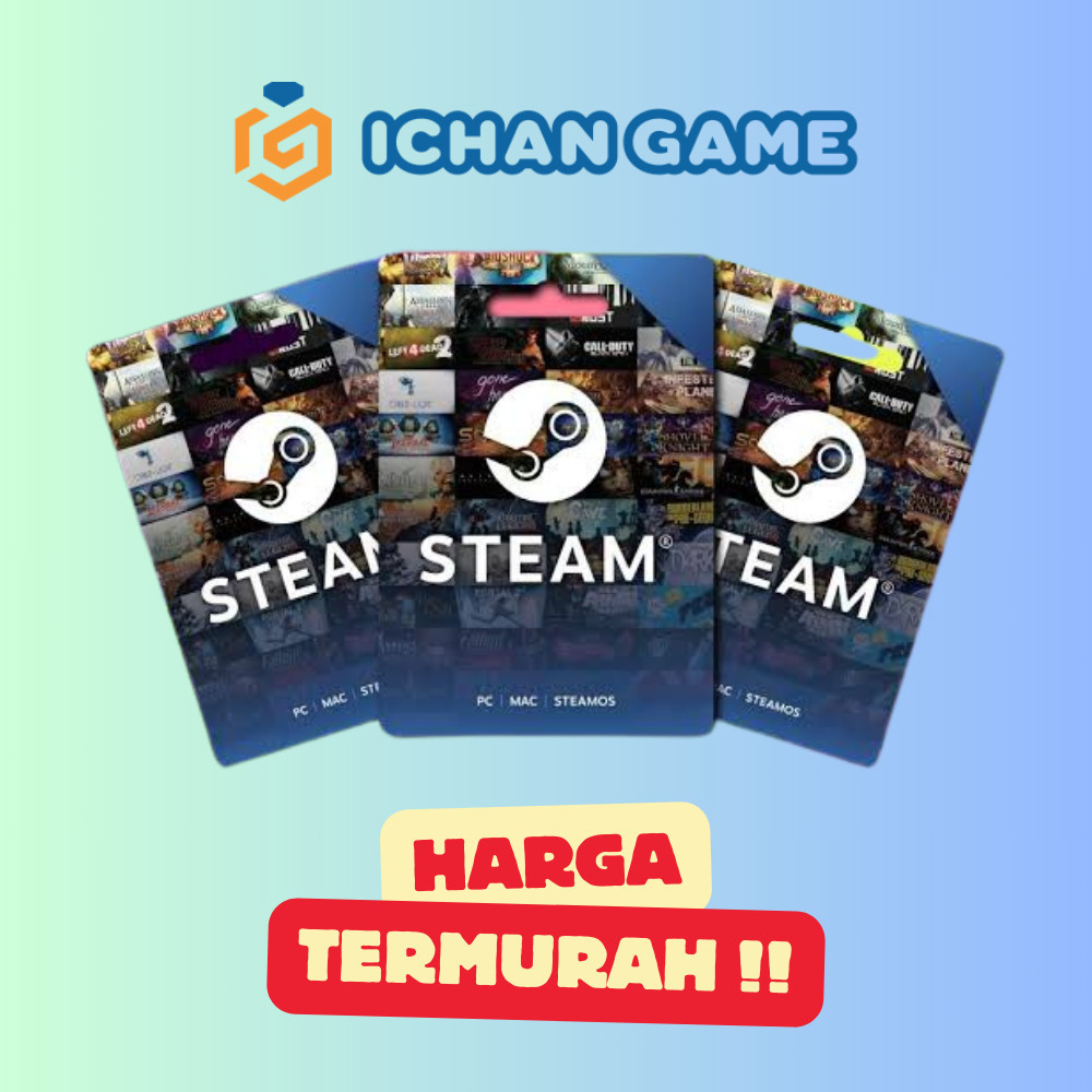 [SWC] SWC IDR INDONESIA 45 - 600 Gift Card Wallet Steam Wallet Steamgift BY JIDAN SHOPPU | JIDANSHOP