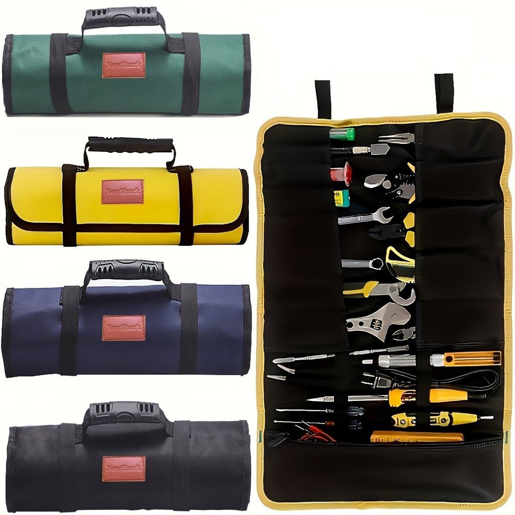 Carrying bag reel type tool kit electrician tool insert bag canvas Oxford cloth tool kit tool bag ha