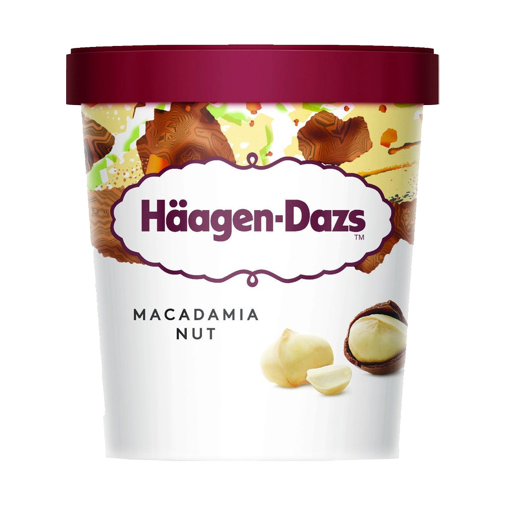 HAAGEN DAZS MACADAMIA NUT 473ML
