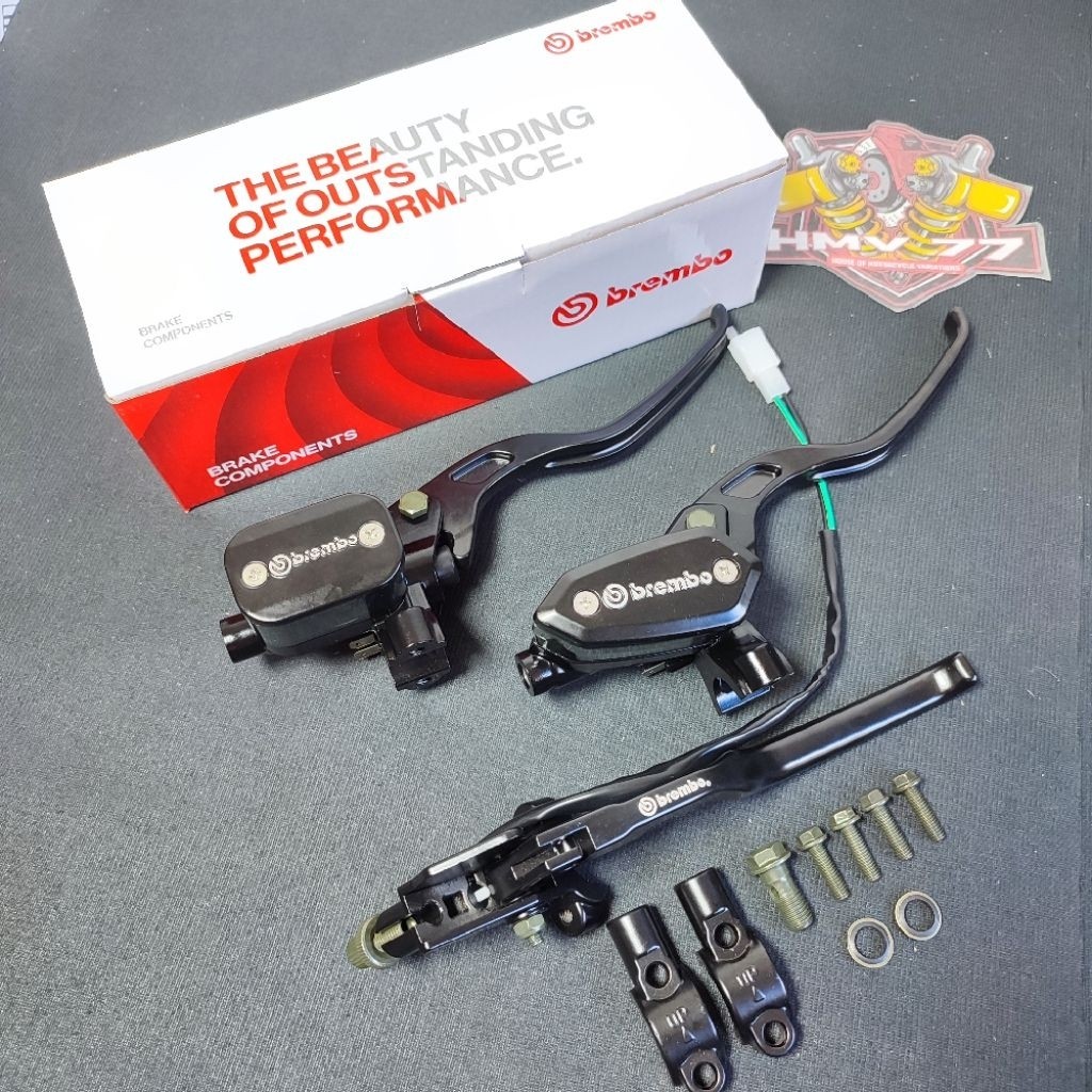 MASTER REM BREMBO OVAL MODEL RCB PAKET HANDLE KOPLING MASTER REM KOTAK BREMBO MASTER REM KRS UNIVERS