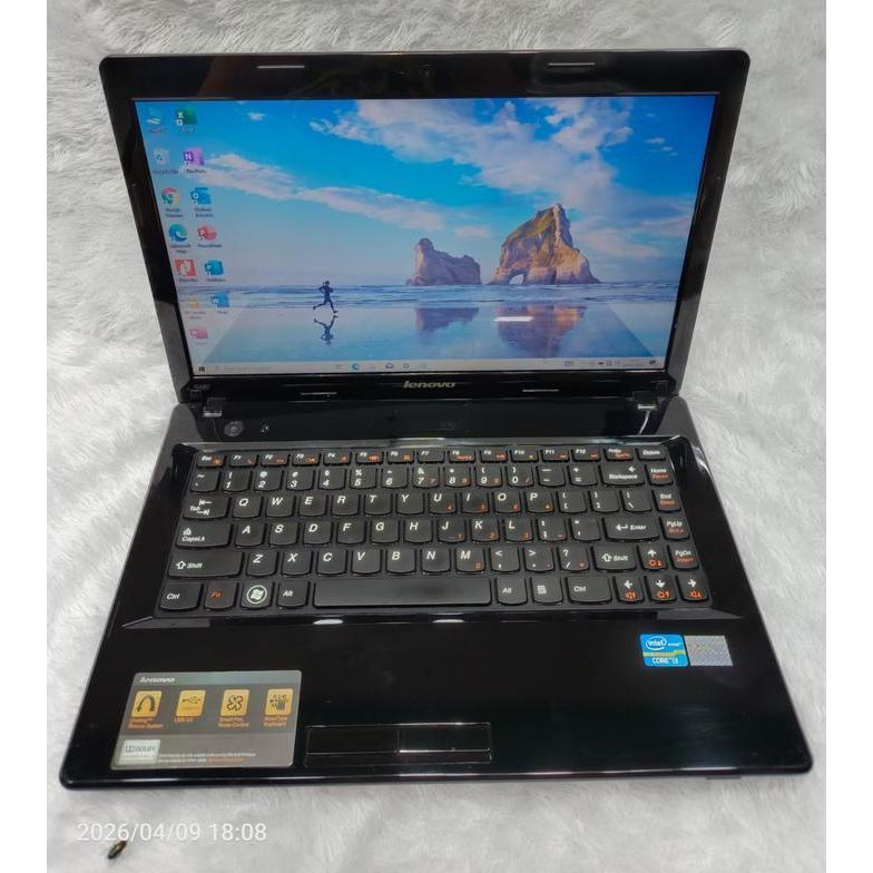 LAPTOP LENOVO G480 CORE i3 RAM  4 GB SSD 256 GB MULUS SIAP PAKAI
