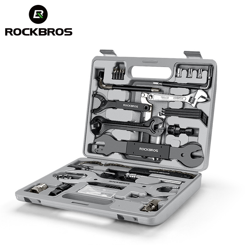 ROCKBROS Bicycle Tools Sets Box Cycling Tools Professional Bike Multifunction Bicycle Repair Tools K
