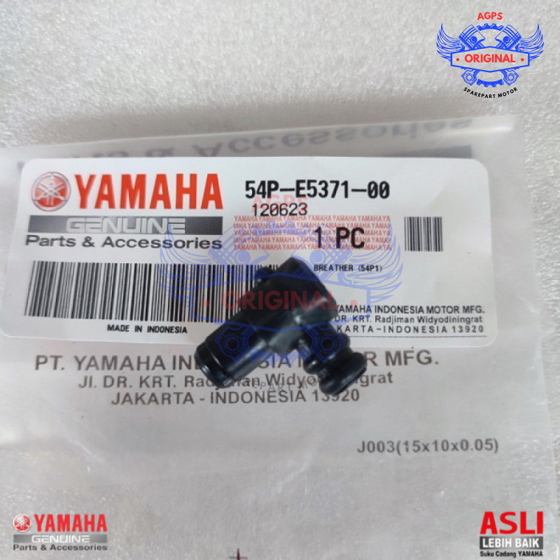 BREATHER NEPEL LUBANG HAWA DI BLOK CVT MIO J M3 S Z ORI 54P-E5371-00
