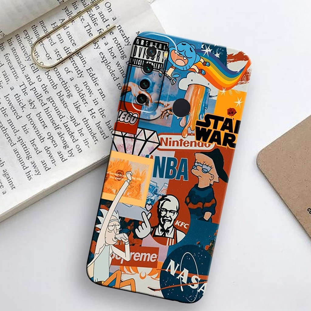 Case REDMI NOTE 8 -  - Casing REDMI NOTE 8 - Fashion Case - KEREN - Skin Handphone - Silikon REDMI N