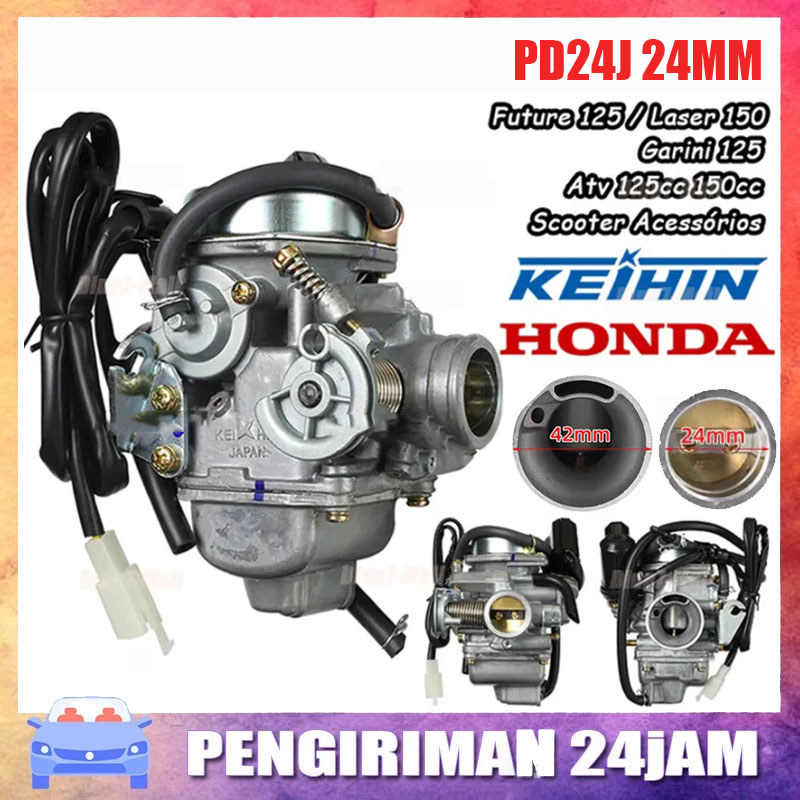 KARBURATOR KYMCO TREND 2000 EASY SR METICA 125 CC KEIHIN GY6 PD24J