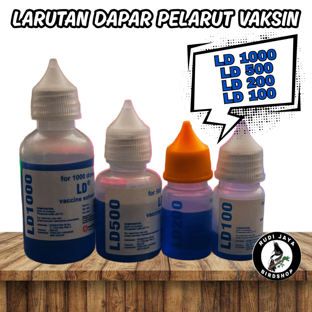 LARUTAN DAPAR PELARUT VAKSIN UNTUK MELARUTKAN VAKSIN ND HITCHNER B1 VAKSIN ND LA SOTA VAKSIN GUMBORO