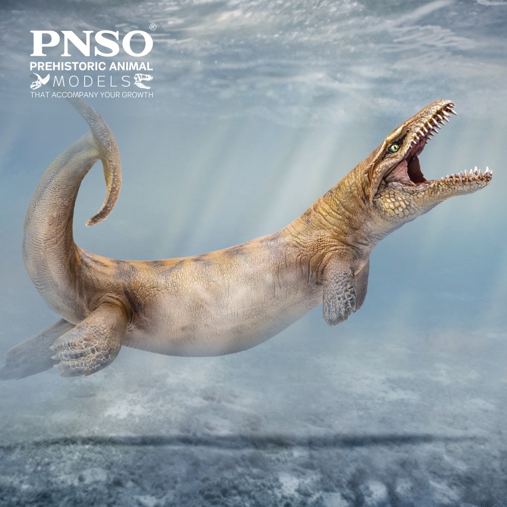 PNSO Prehistoric Dinosaur Models: 18Paulwun The Dakosaurus