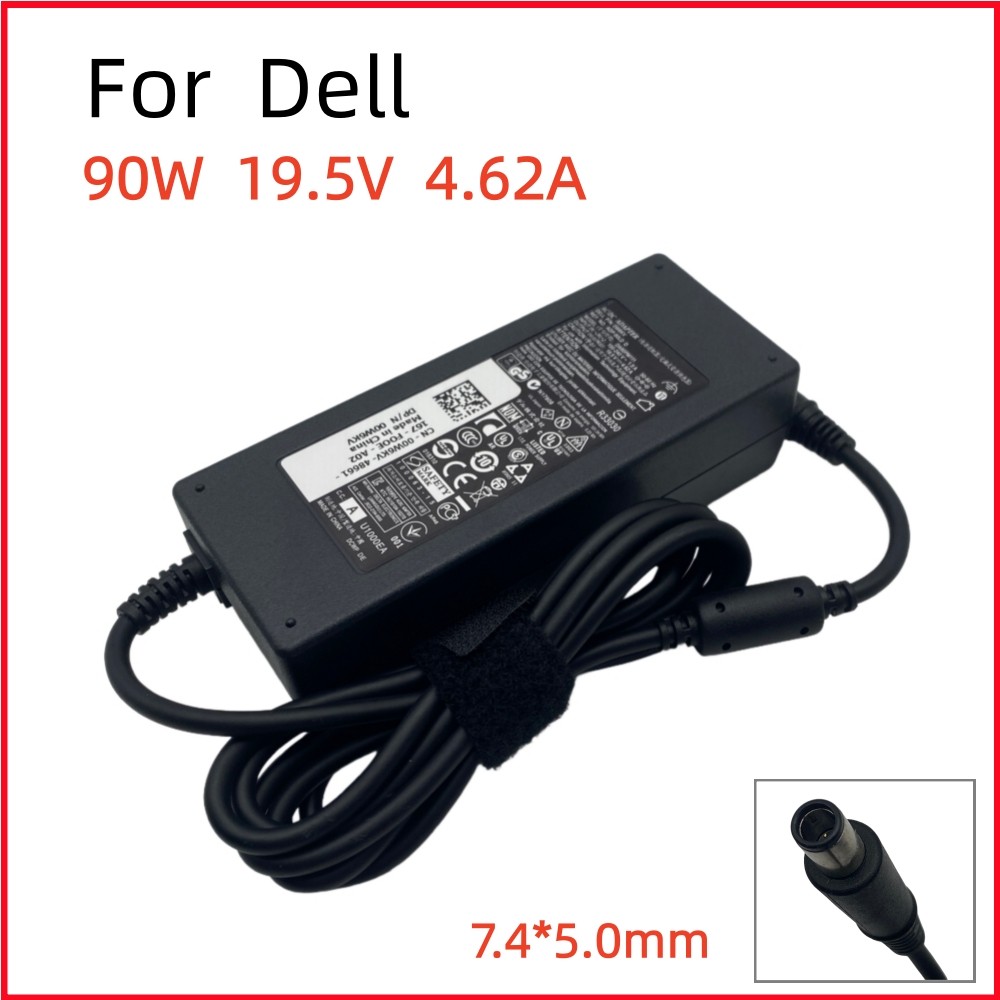 19.5V 4.62A 90W Laptop Adapter arger For Dell Latitude E4300 E4310 E5400 E5410 E5420 E5500 E6500 D40