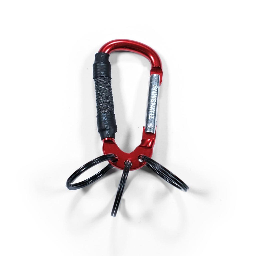 Carabiner Key Holder Mayra Red Thanksinsomnia