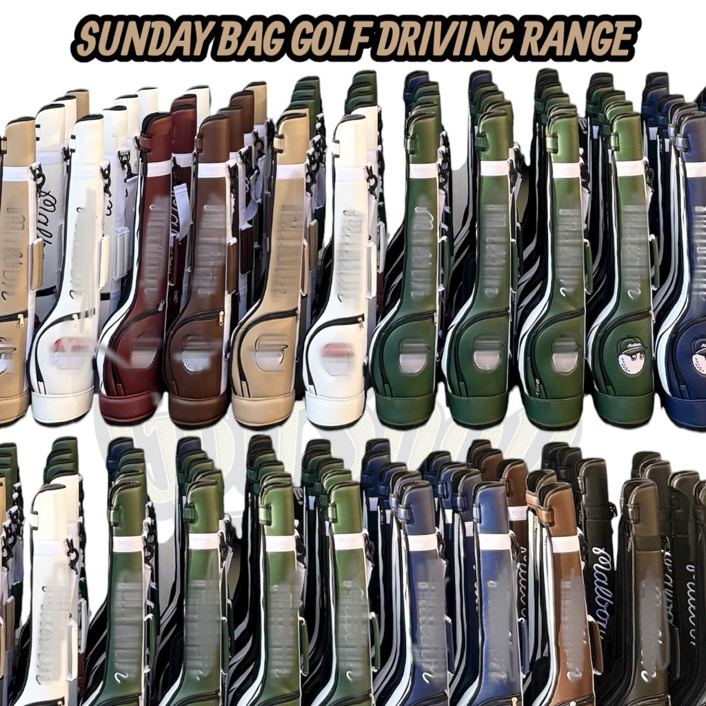 Tas Golf Driving Sunday Bag Golf New Tas Golf Driving Range Praktis