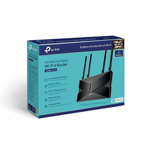TPLink Archer AX23 AX1800 Dual-Band WiFi 6 Router S6