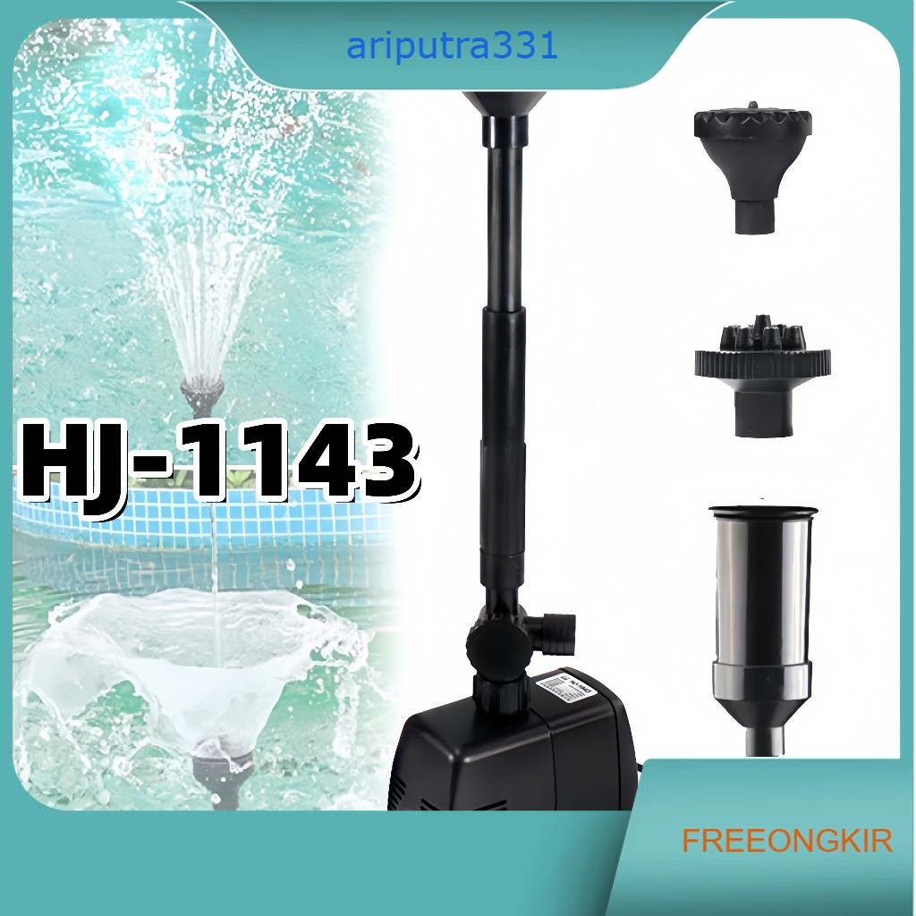 Pompa Air Mancur Kolam Koi Kabel  Air Terjun Kolam Ikan Koi Mesin Pompa Air Mancur