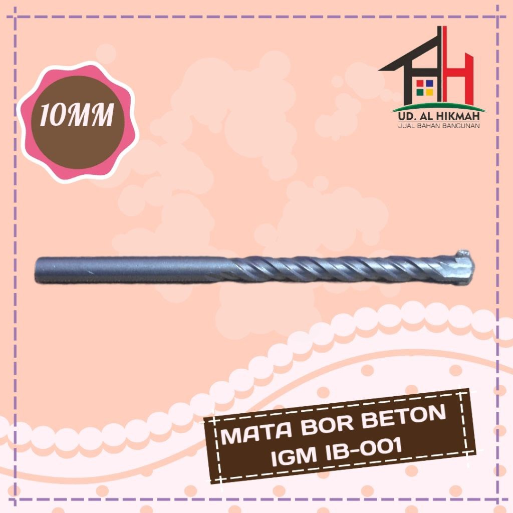 MATA BOR BETON 10 MM IGM MATA BOR BETON ULIR 10MM IGM