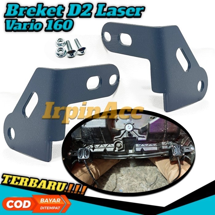 Breket Lampu Vario 160 | Bracket Breket Lampu Tembak Kolong Foglamp Vario 160 CBS ABS